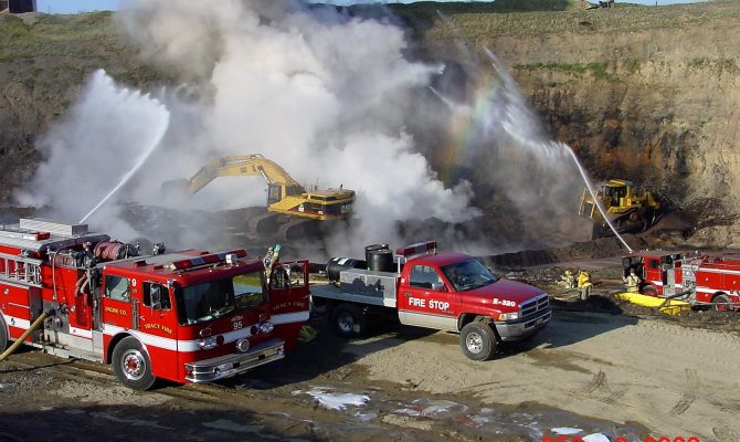 Tracy Tire Fire Site Remediation Services