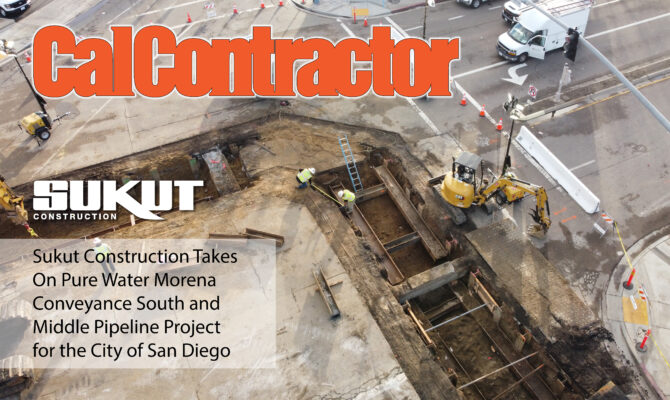 CalContractor Magazine Features Sukut’s Pure Water Morena Conveyance South and Middle Pipeline Project