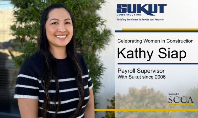 Sukut’s Kathy Siap Featured in the SCCA’s “Celebrating Women in Construction” Issue